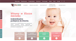 Desktop Screenshot of klinika-zdrowko.pl