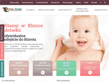 Tablet Screenshot of klinika-zdrowko.pl